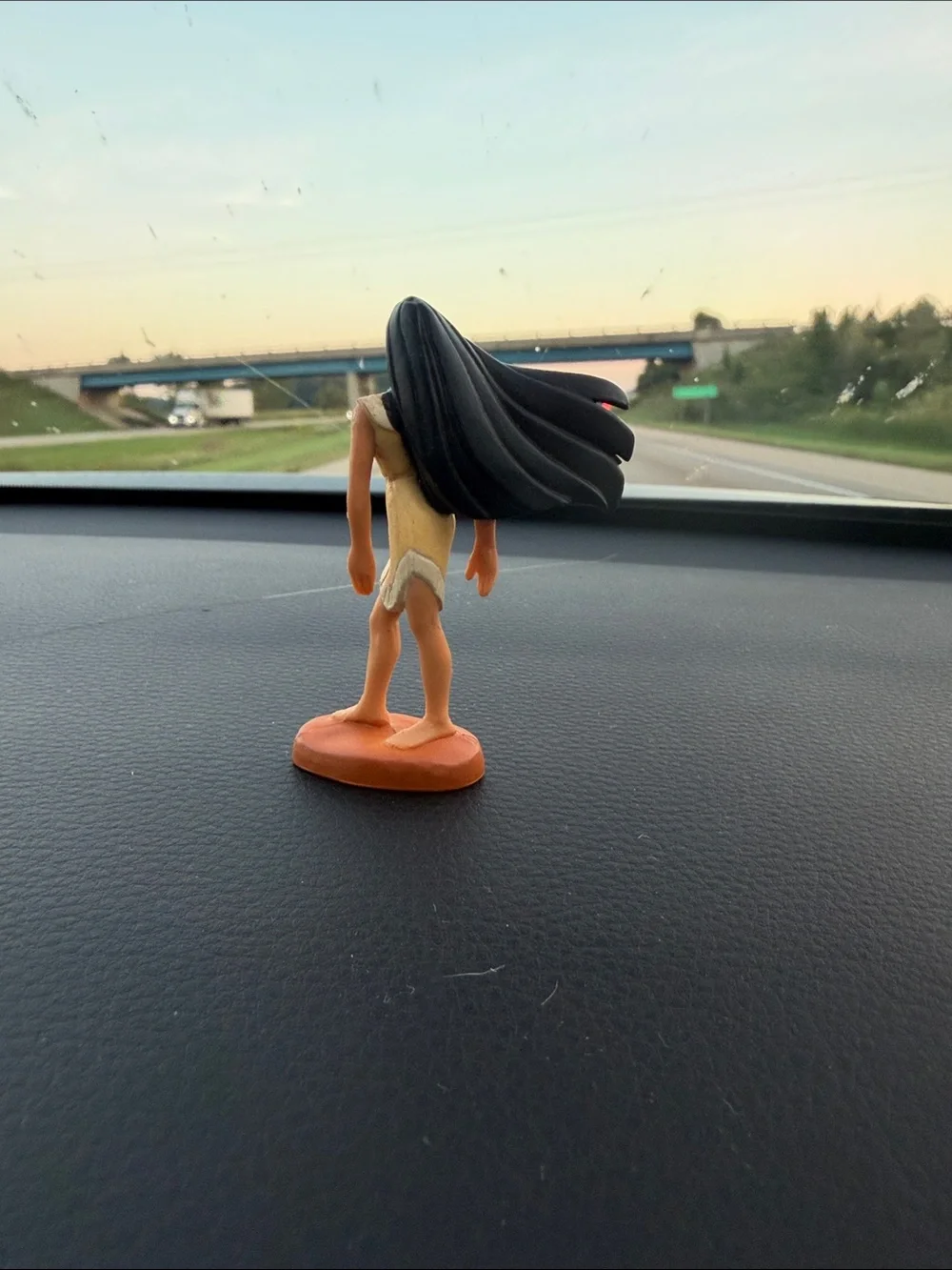Vintage Disney Pocahontas Mini 2 3/4 Inch PVC Figure Cake Topper-Preowned